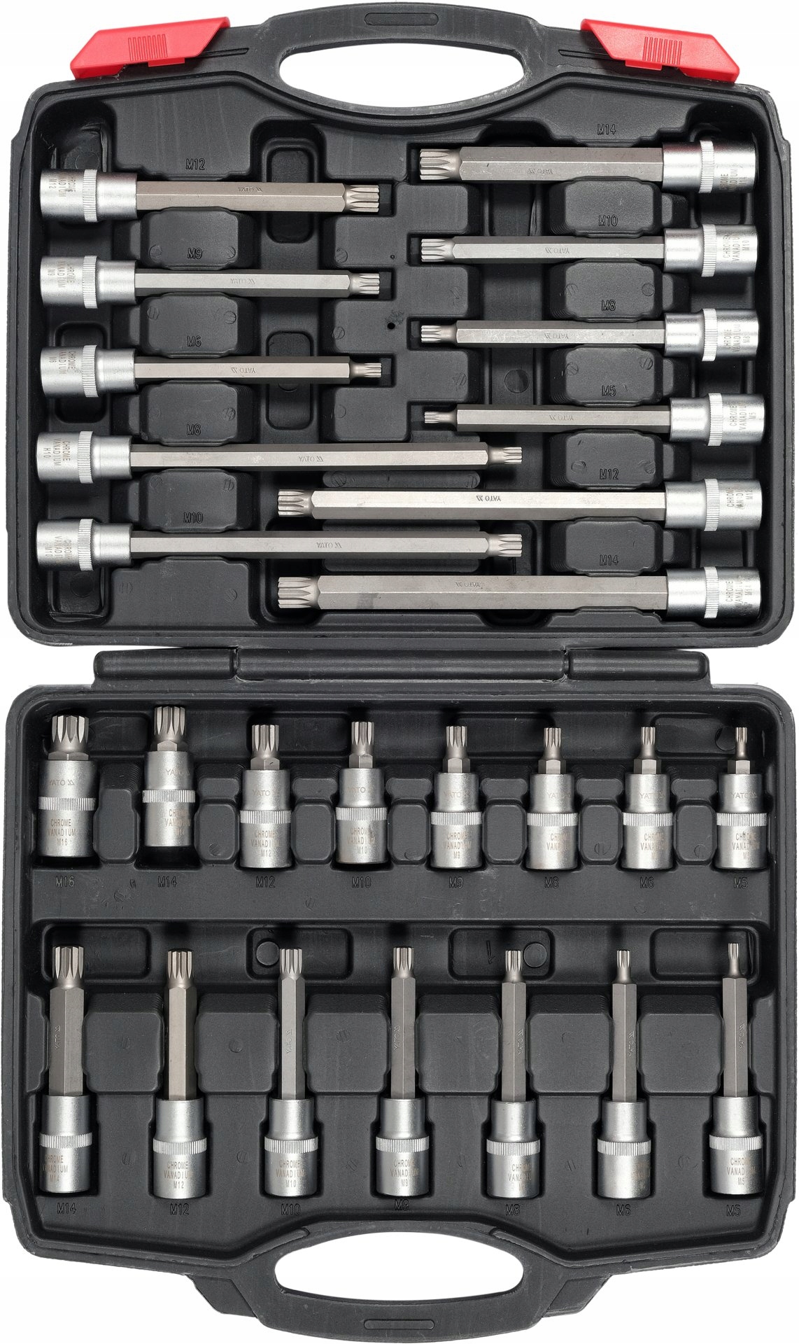 

Klucze Trzpieniowe 1/2'' Spline Zestaw 26 Szt Yato