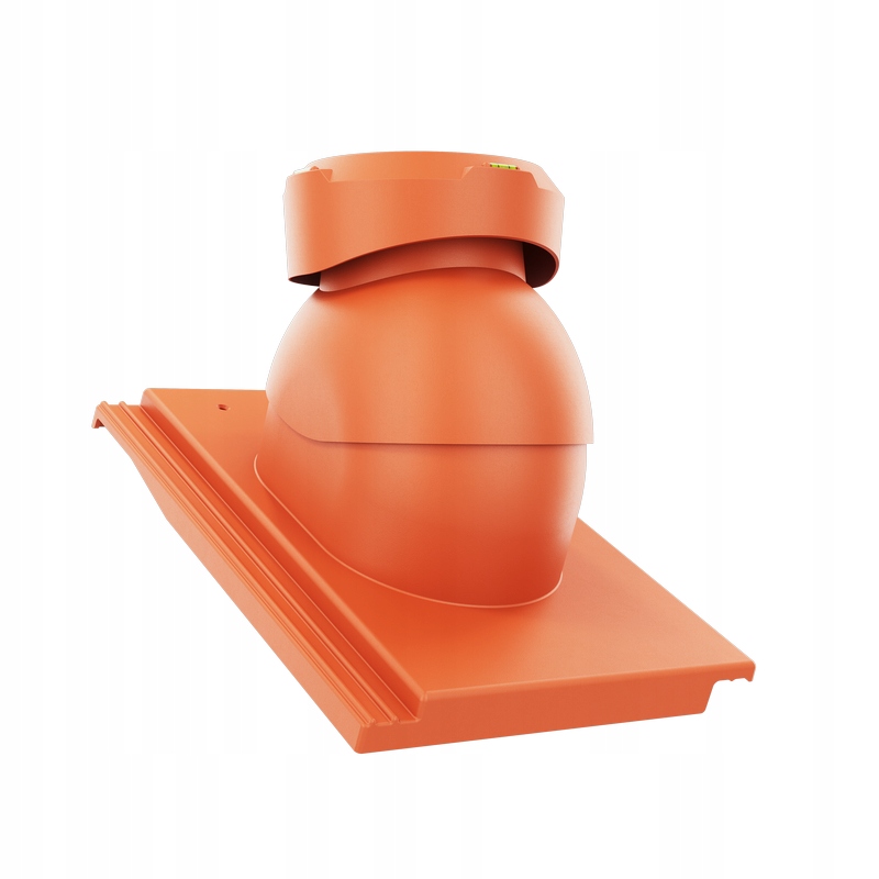 Krbový kanalizační ventilátor fi110 Benders Carisma Cihlový