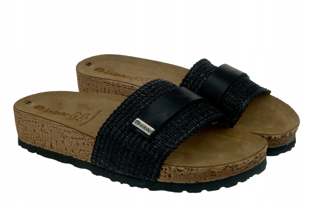 

Inblu NM-25 klapki damskie czarne roz.37