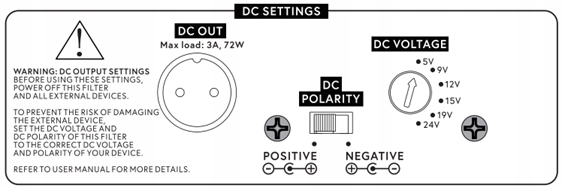 TAGA Harmony PF-1000 LPS Silver Filtr zasilania, listwa, DC 5 V -24 V , USB Model PF-1000LPS