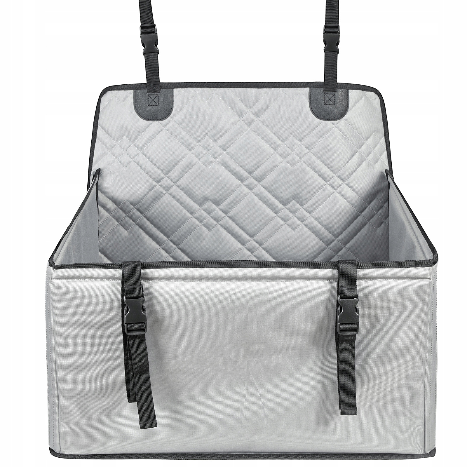 Levně SucceBuyAutosedačka pro psa 605x605x360MM Šedá Tkanina Oxford 600D