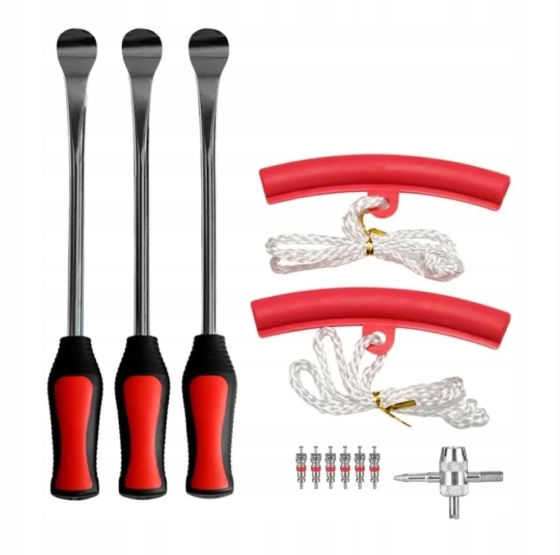 Zestaw łyżek do wymiany opon hulajnóg elektrycznych roweru motocyklu