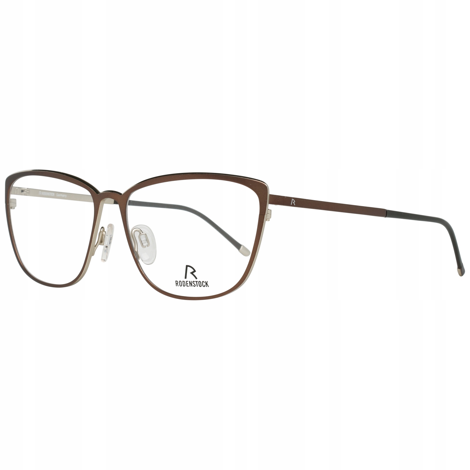 Okulary oprawki damskie Rodenstock R2569 Brązowe