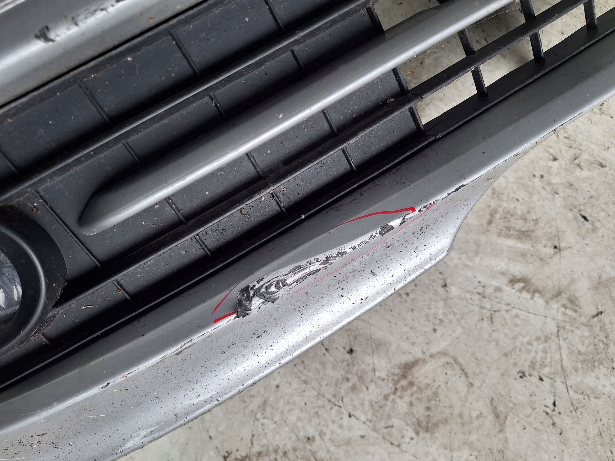 MERCEDES A-KLASA W169 LIFT 08-12 bumper