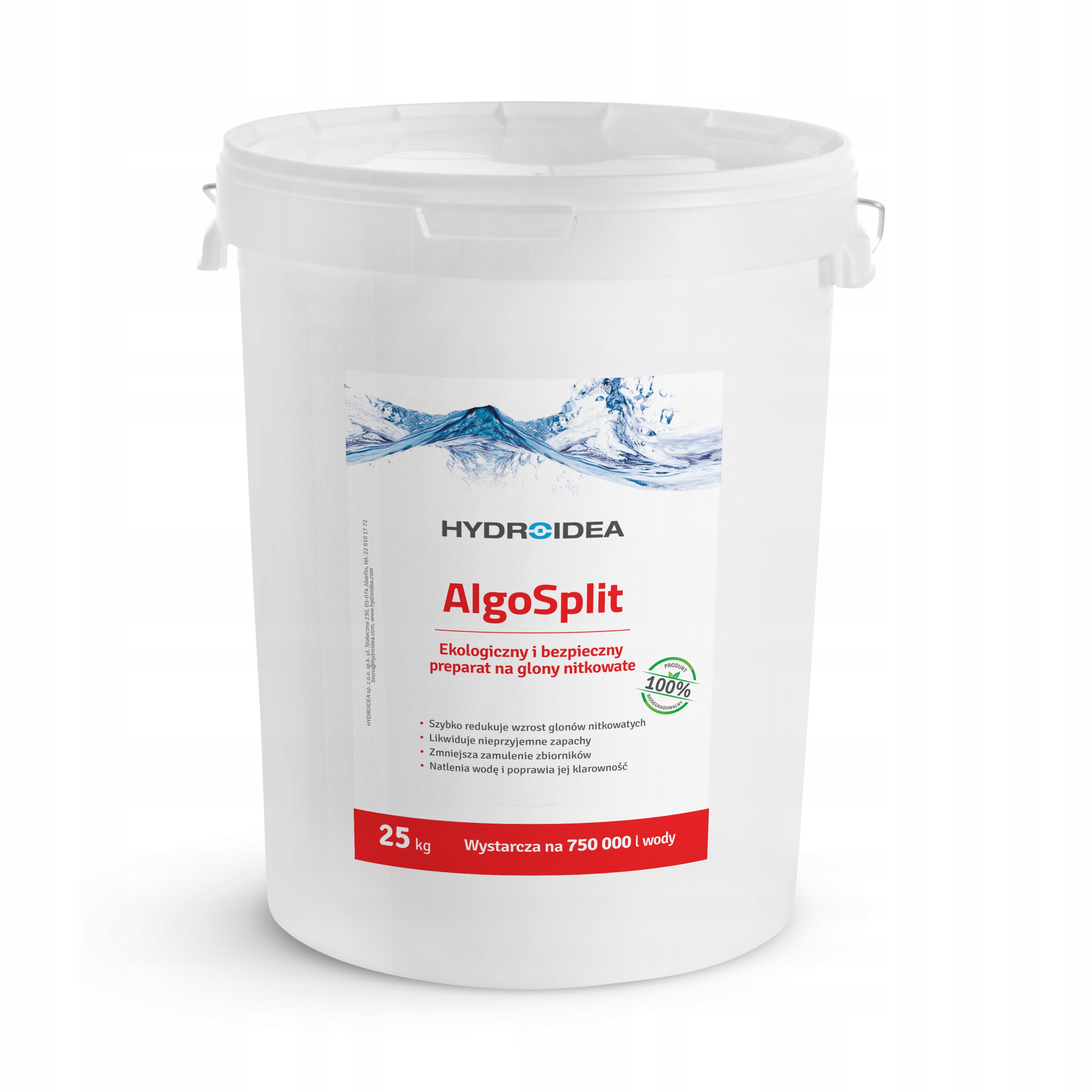 AlgoSplit 25kg Likvidace Řas, okysličovač očí