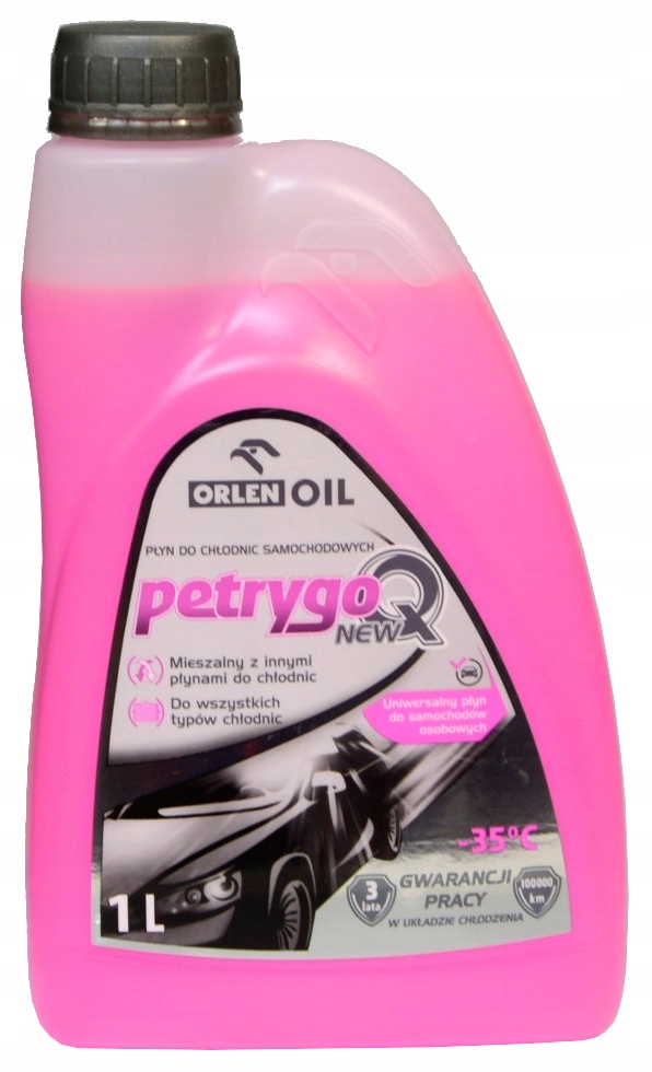 

Płyn Chłodniczy Orlen Oil Petrygo Q New Różowy 1L