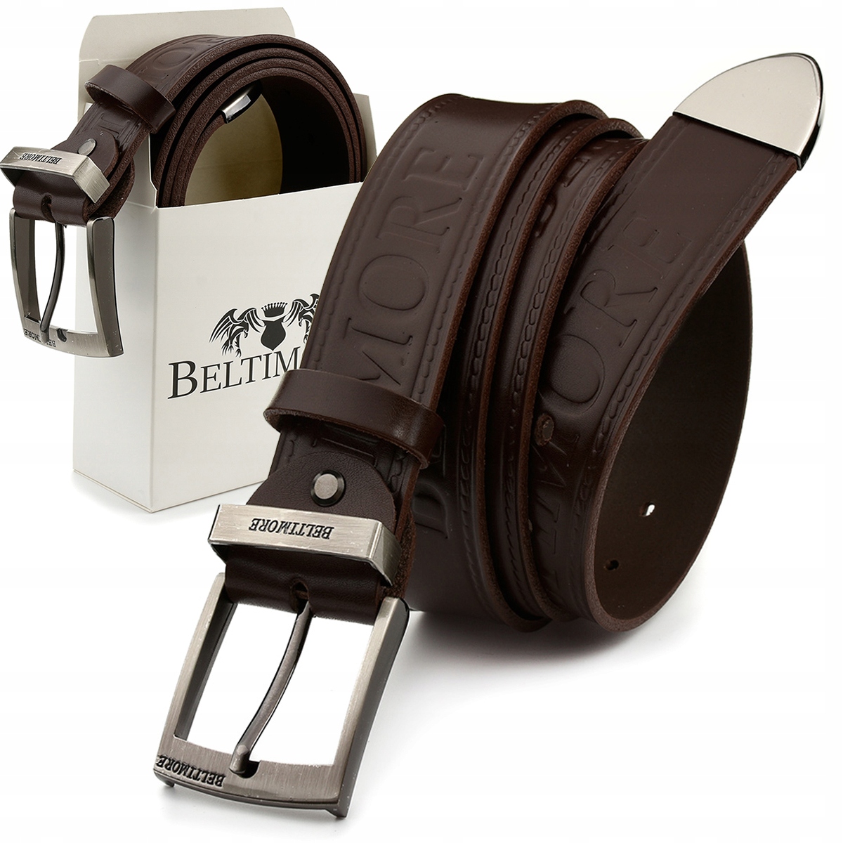 

Beltimore pasek do spodni jeans skórzany pas skóra