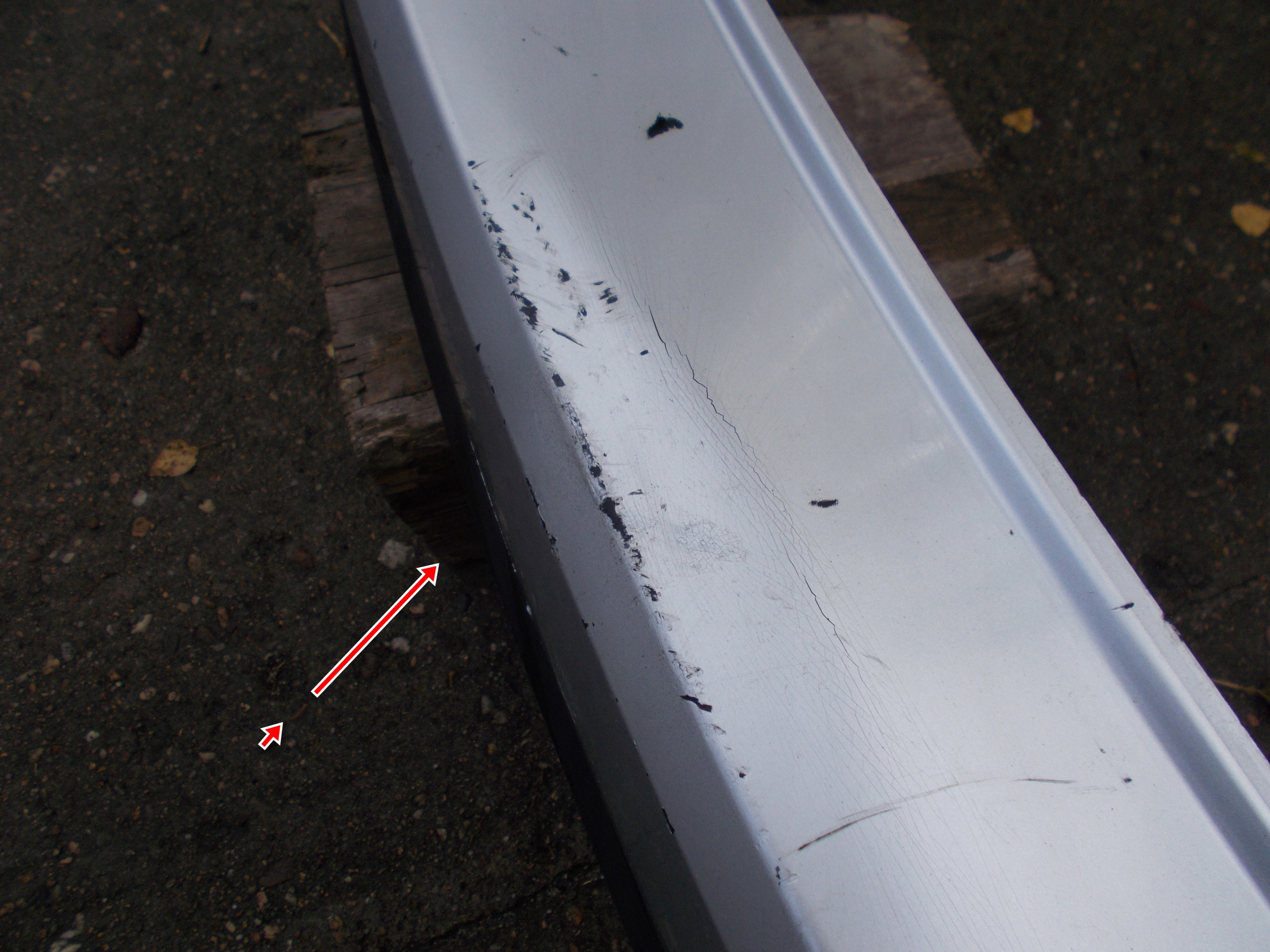 VW PASSAT B6 bumper rear part
