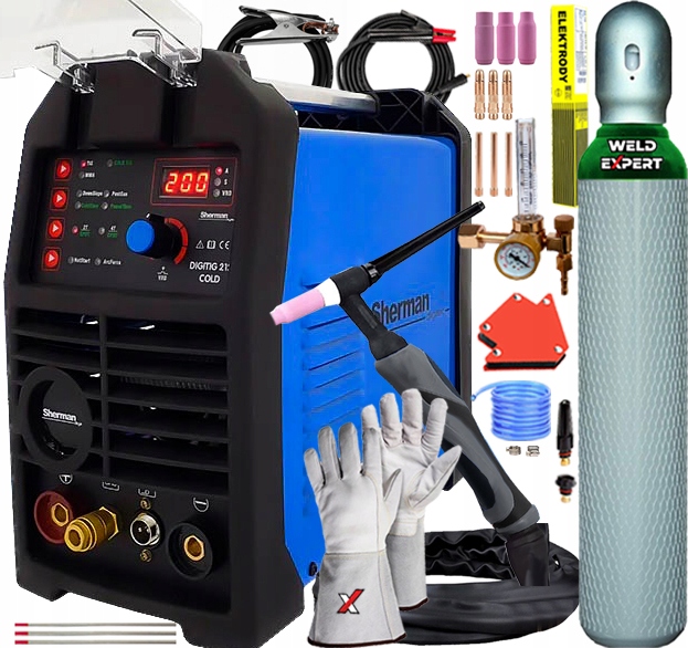 Spawarka Tig Hf 200A Zimne Spawanie 230V DC Mma