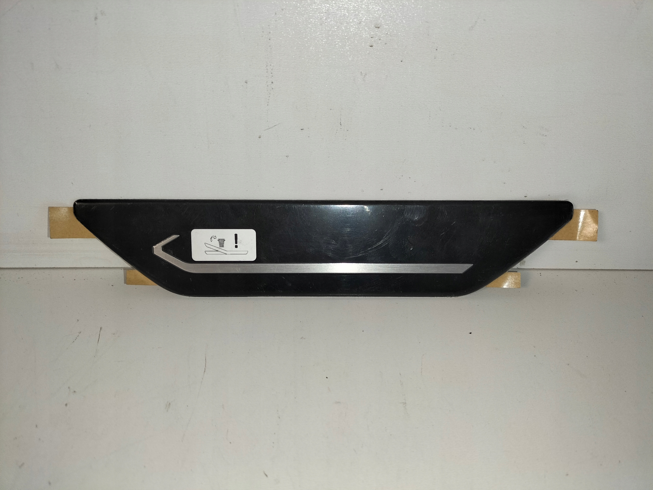 cap moulding threshold rear rear part left TOYOTA CHR C-HR II 23