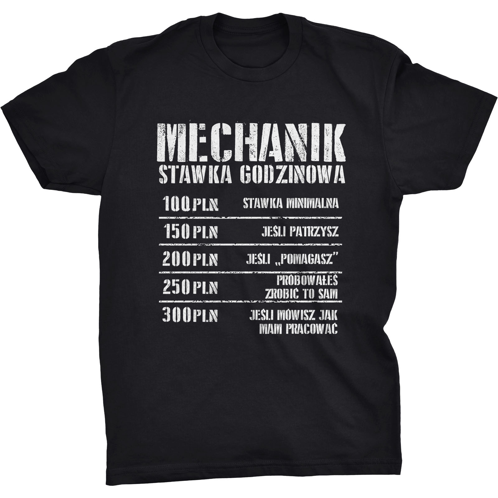 

Stawka Godzinowa Koszulka Dla Mechanika Prezent