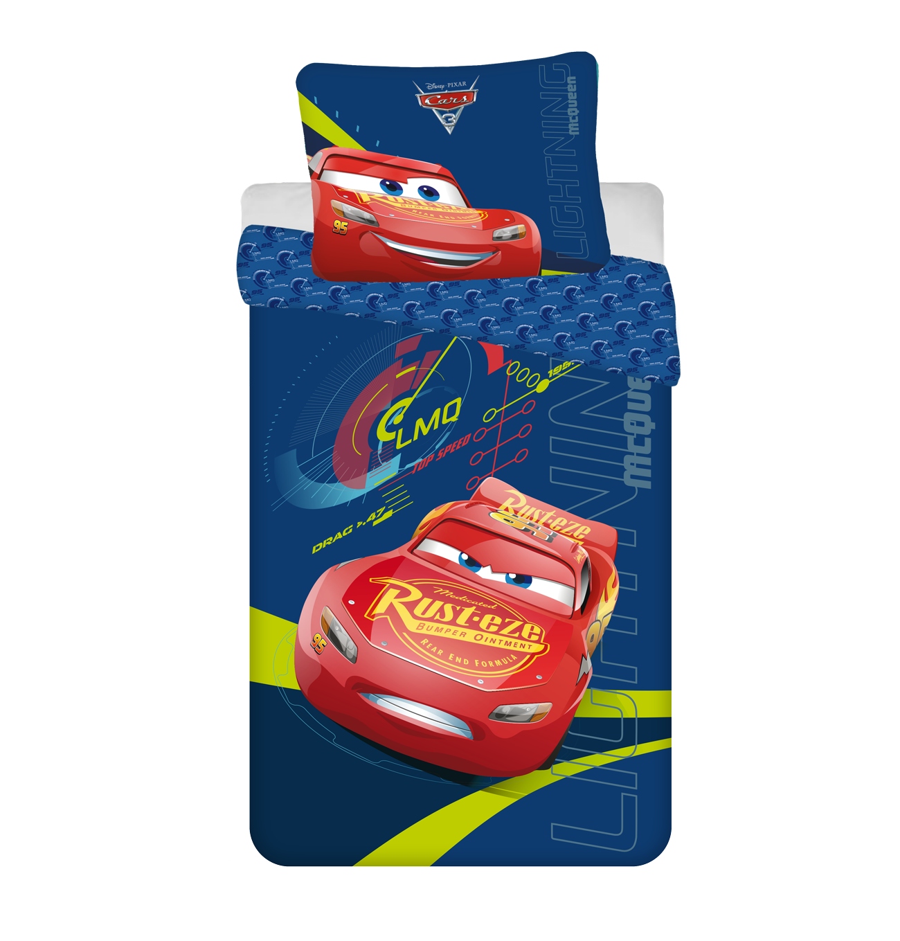 

Pościel 140x200 Auta Zygzak Mcqueen Cars 35
