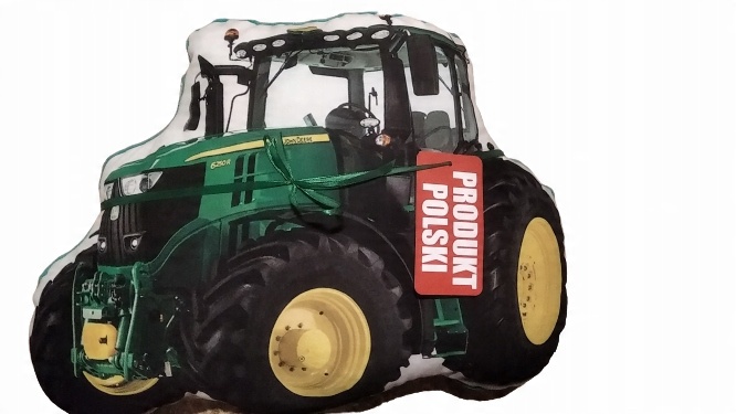 

Poduszka Przytulanka Traktor Zielony