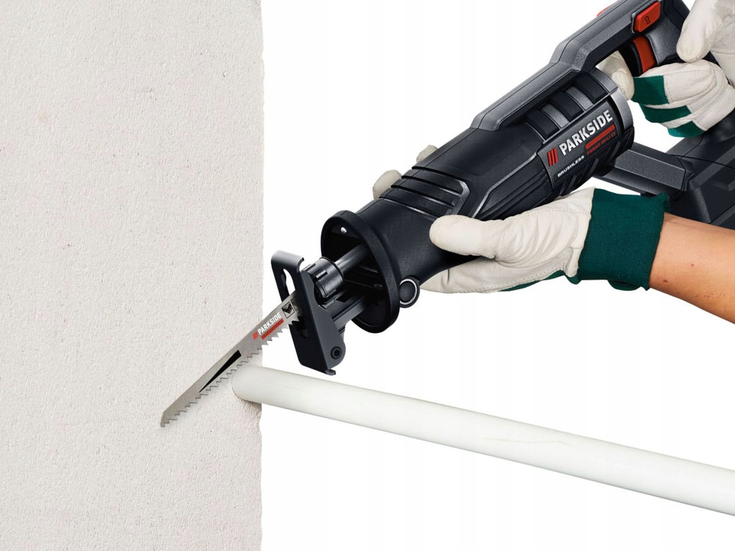 AKUMULATOROWA PIŁA SZABLASTA BEZPRZEWODOWA PARKSIDE PERFORMANCE LISI OGON Prędkość skokowa 3000 1/min