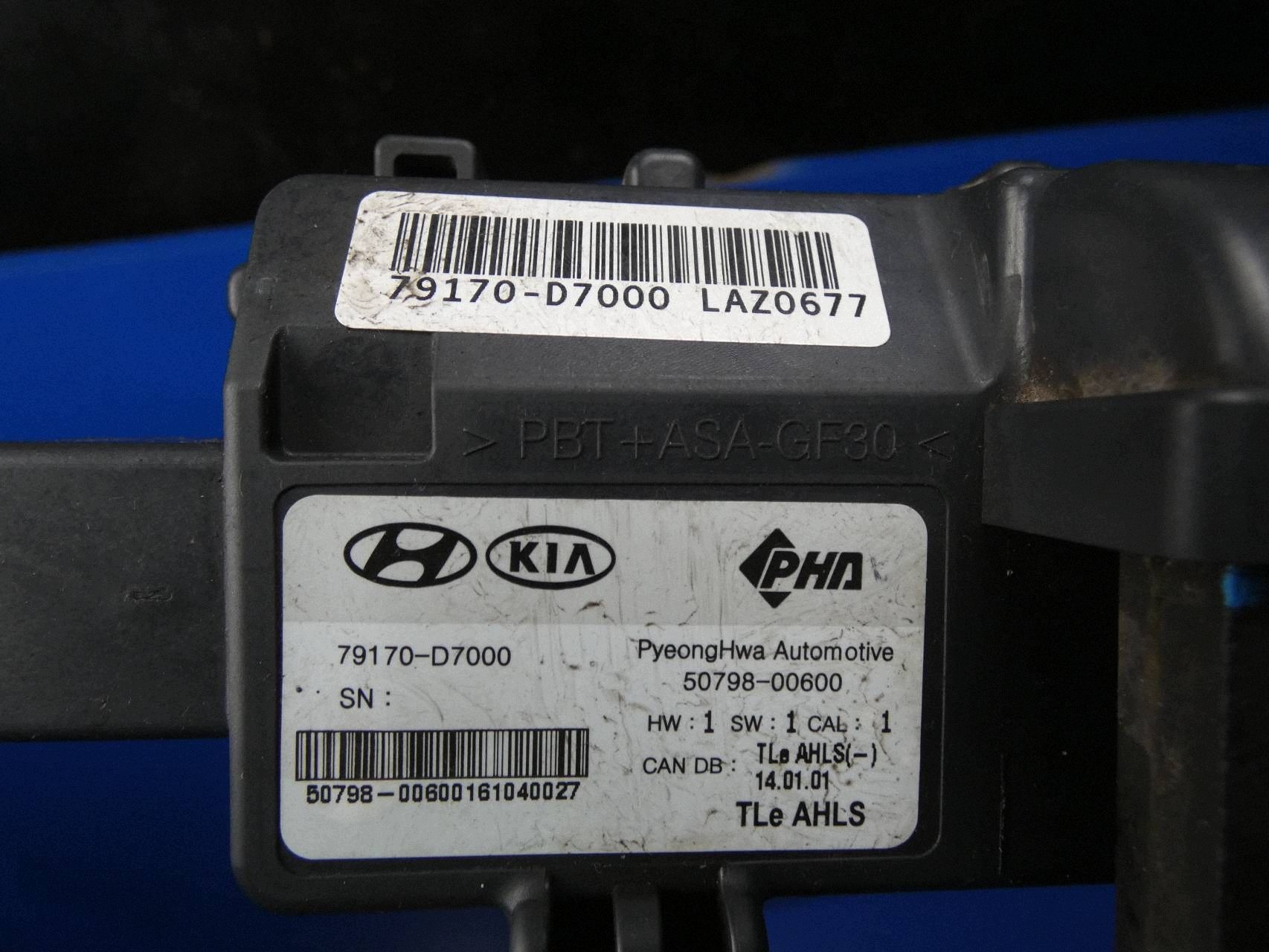 HYUNDAI TUCSON III impact sensor OCHRONY pedestrian