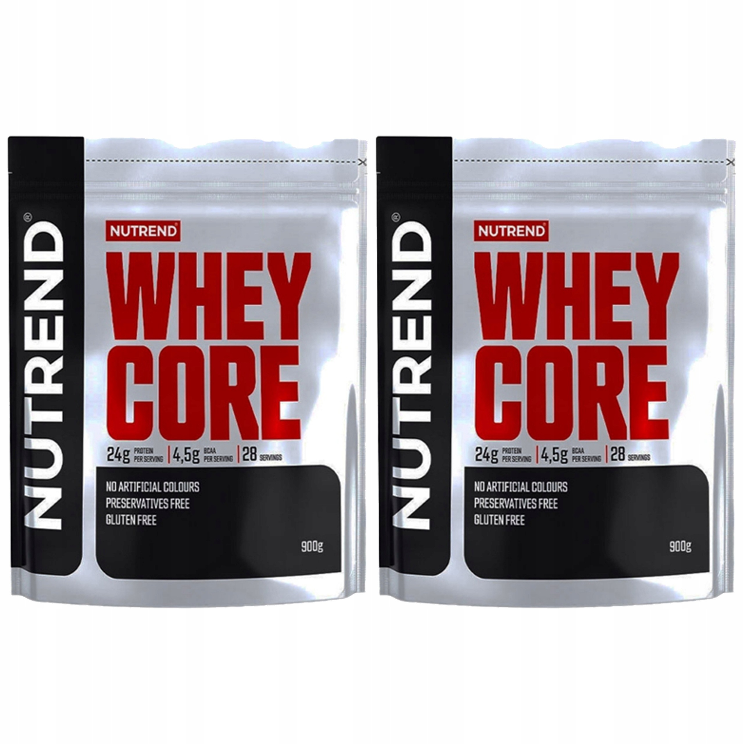 2x Syrovátkový protein koncentrát whey 24 g aminokyseliny regenerace Nutrend