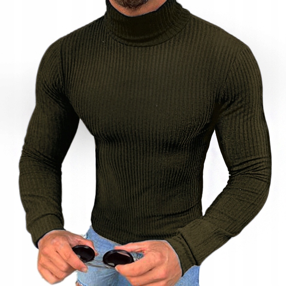 Pánský svetr Rolák Slim fit Athletic Elastický