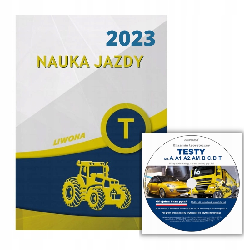 

Prawo Jazdy Kat. Kat T Podręcznik Traktor+testy