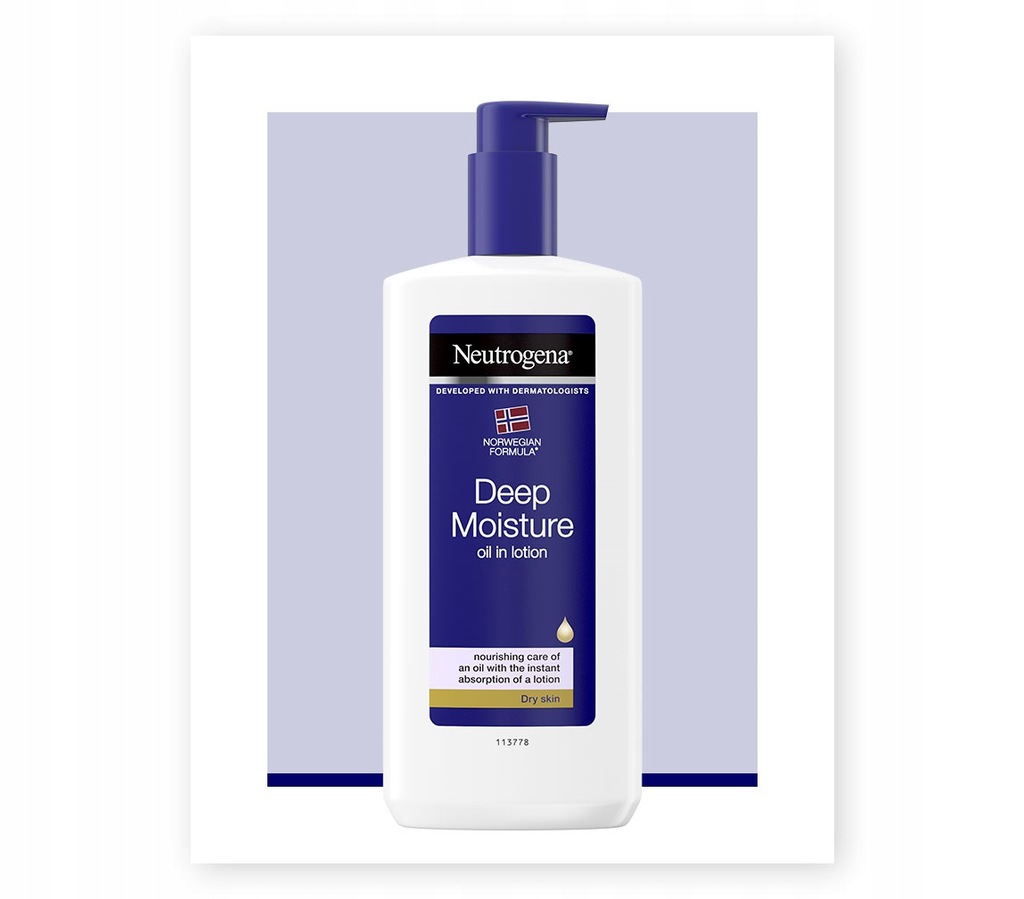 NEUTROGENA EMULSJA 400ml Z OLEJKIEM