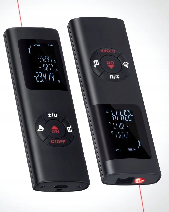 Laserový dálkoměr Měřič Pro 50 Měření vzdálenosti až 60 m, přesné