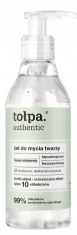 Tołpa authentic żel do mycia twarzy 195 ml