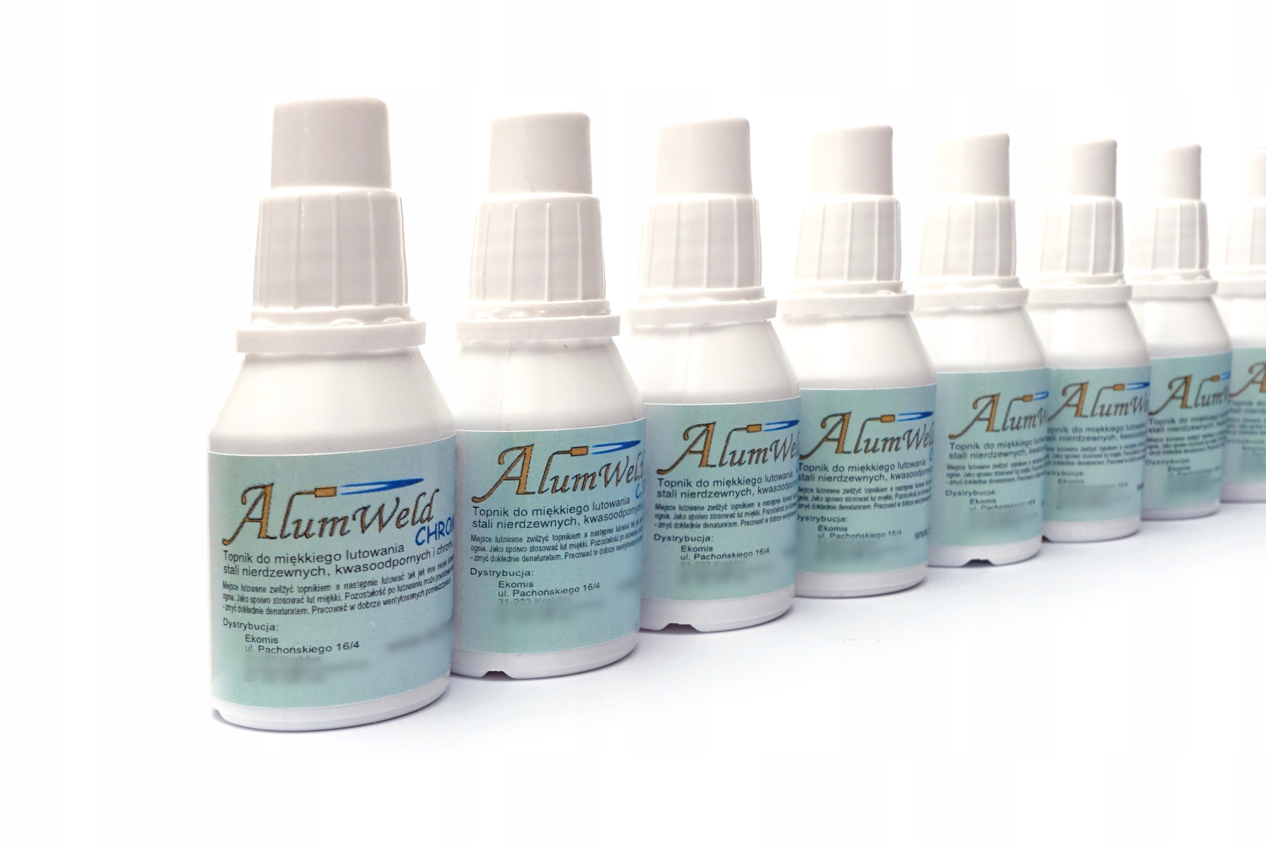 F02X 10x AlumWeld Chrome 15 ml pájecí nerezová ocel