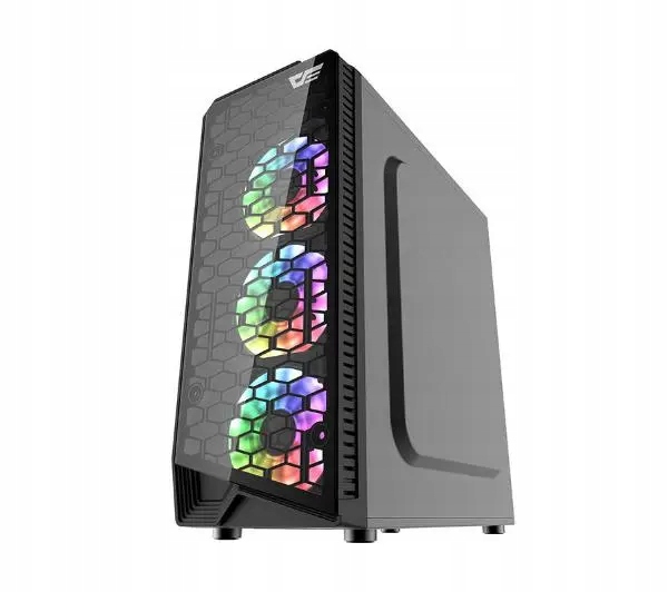 Obudowa do komputera Darkflash Water Square 5 Midi Tower Atx Okno Czarna