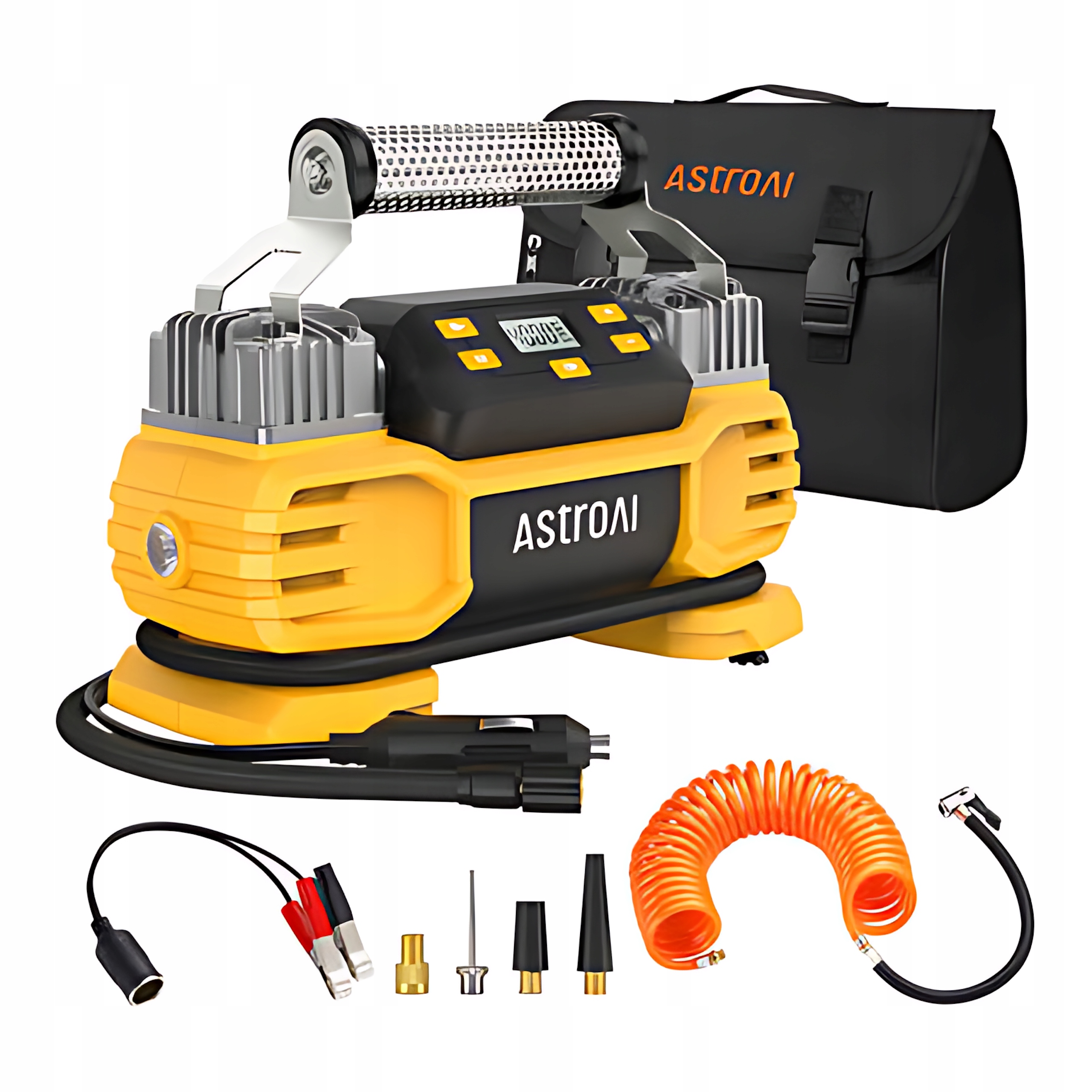 AstroAI Kompresor Airun T2 160 Psi Pro Pneumatiky Kol Kompresor Pro Terénní Auta