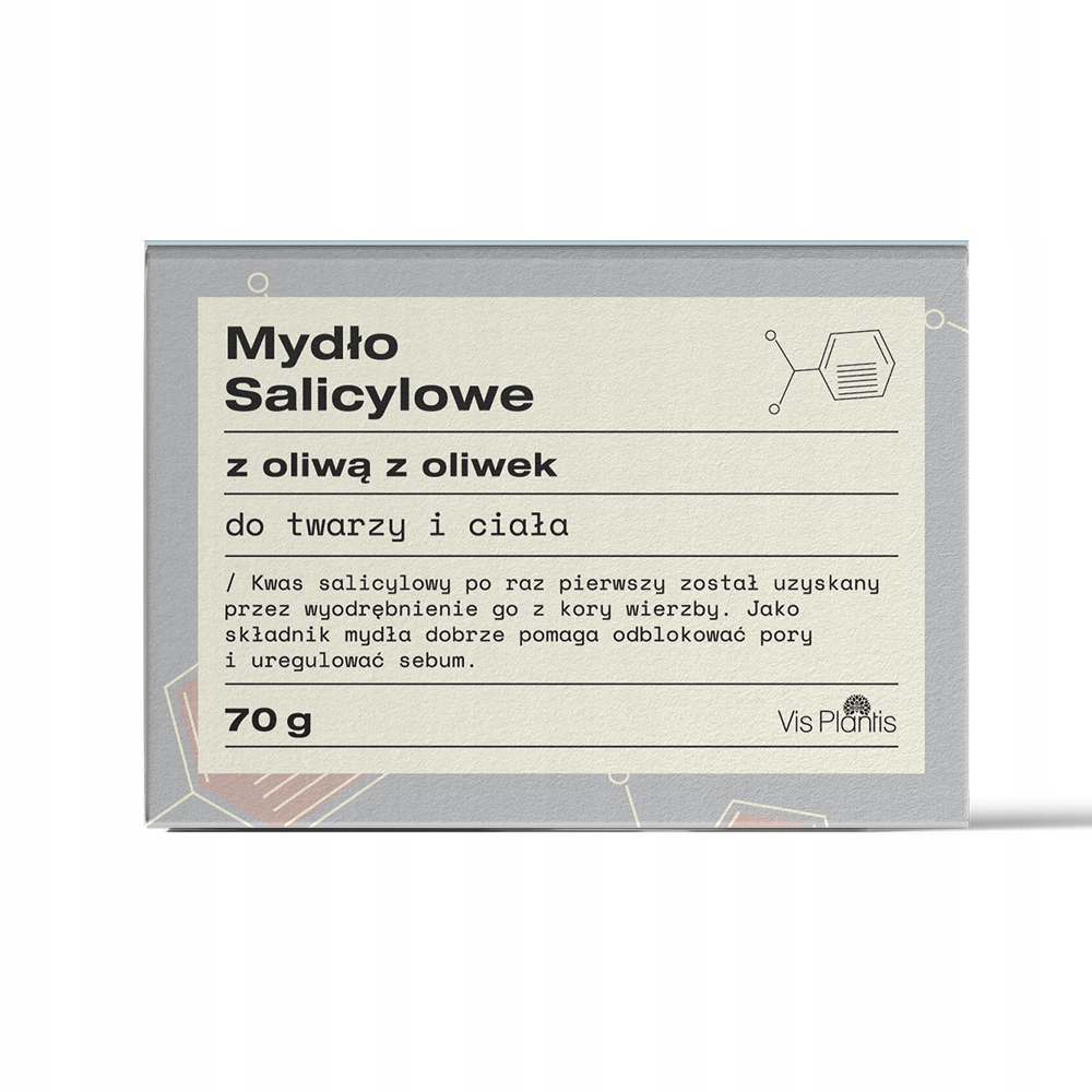 

Mydło salicylowe dla skóry z problemami VisPlantis