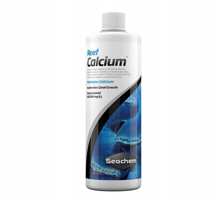 Vápník Pro Korály Do Mořského Akvária Tekutý Doplněk Reef 500 ML