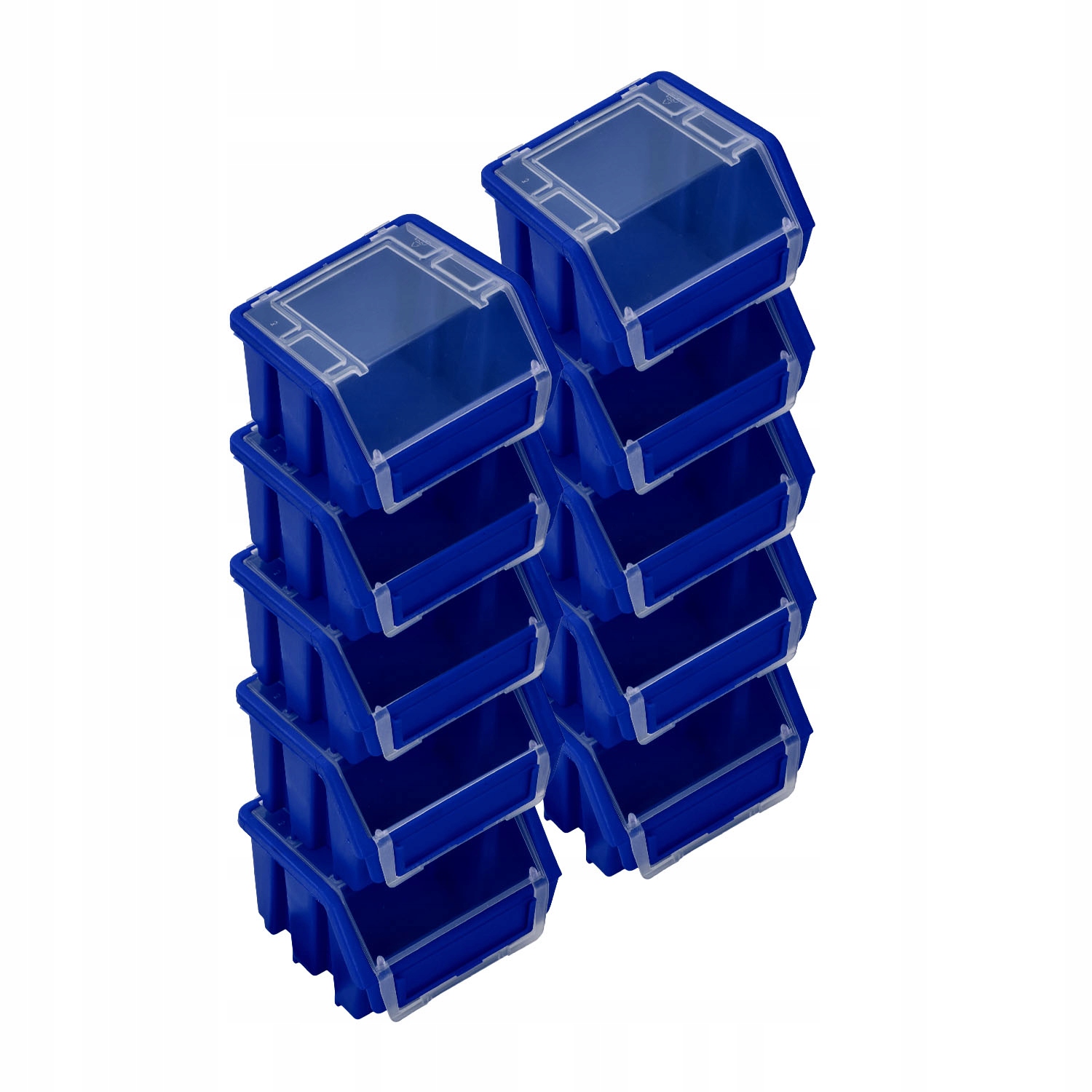 

10x Pojemnik Magazynowy Kuweta Ergobox 1+ Blau