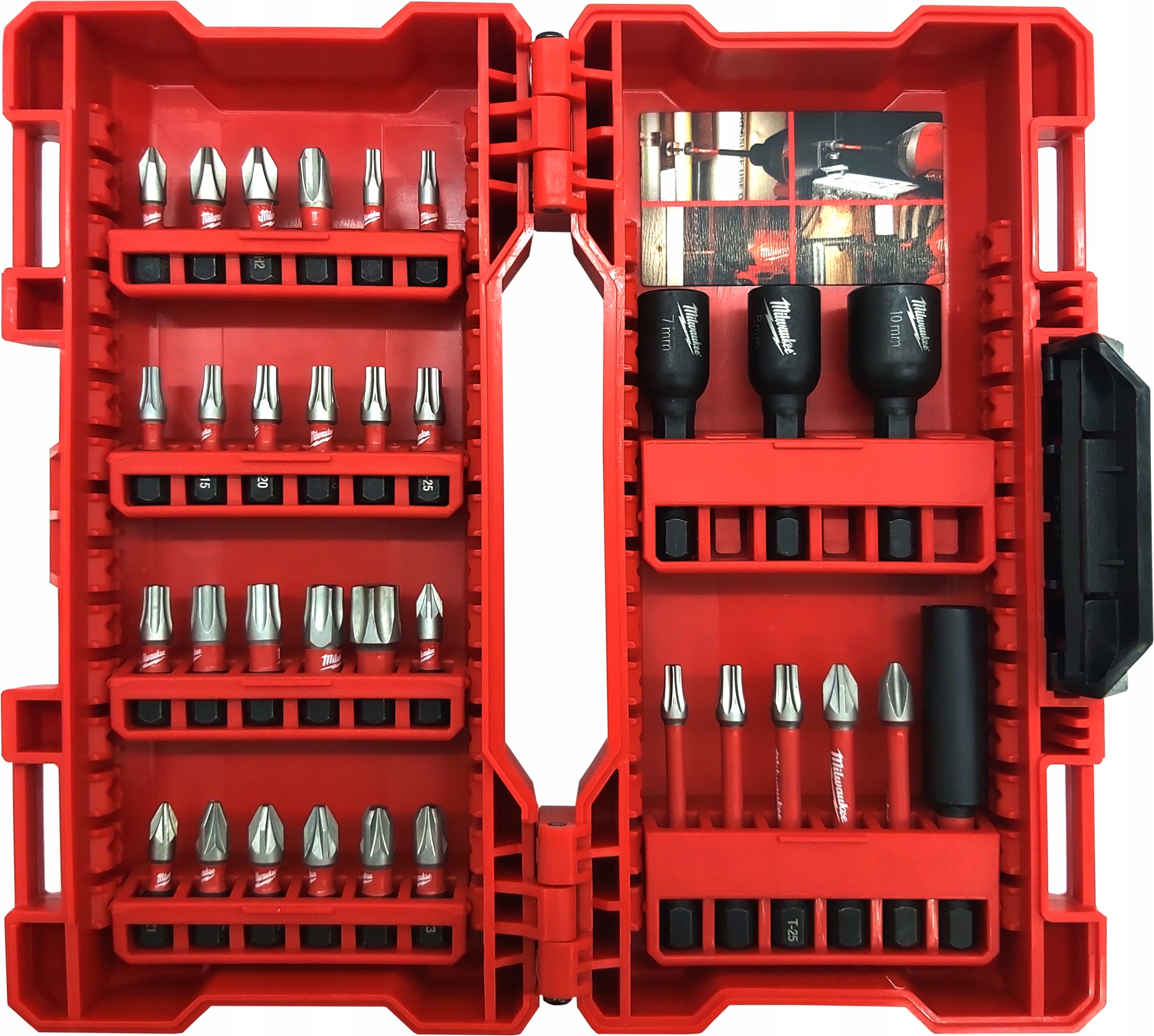 WIERTLA DO METALU I ZESTAW BITOW NASADEK MILWAUKEE Producent code 4932478900