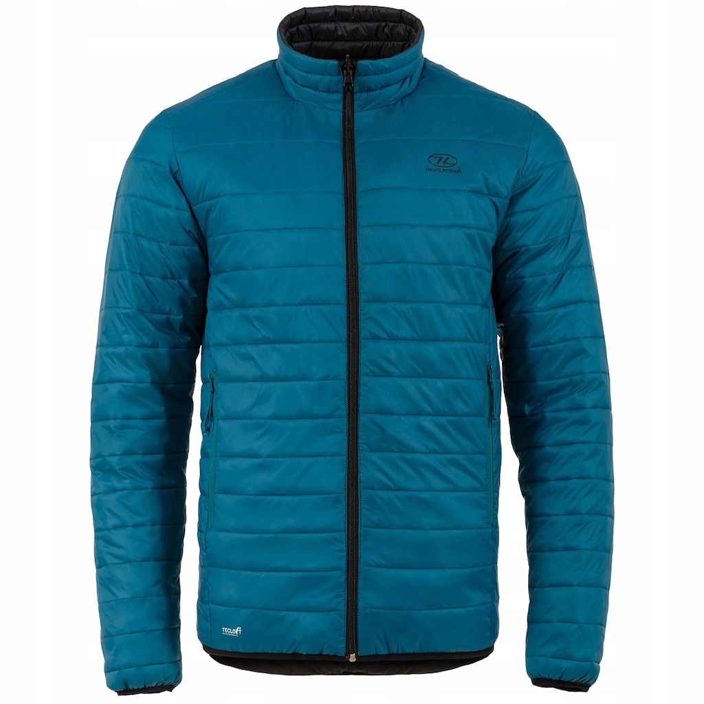 Oboustranná bunda Highlander Coll Reversible Winter Jacket Black/Petrol L