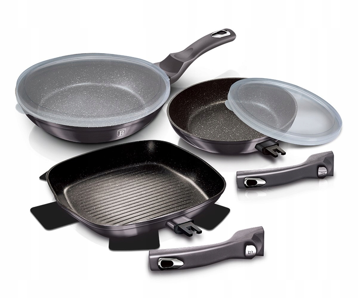 Sada 3 Granitových Panvíc Berlingerhaus BH-7048