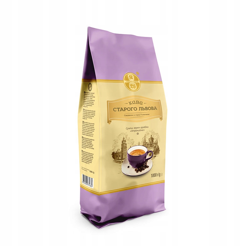 Levně Káva Starého Lvova „Atraktivní“ káva zrnková 1 kg