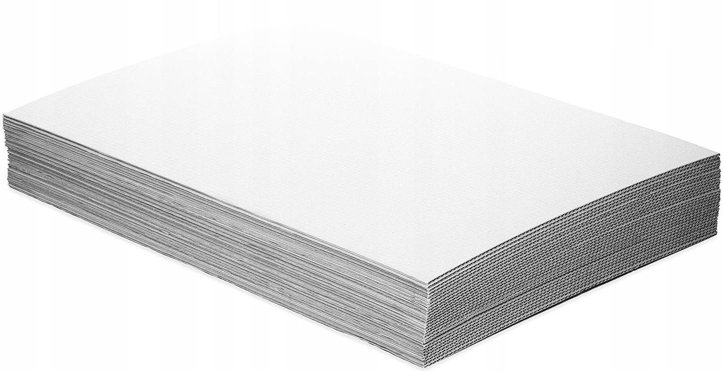 Przekładka tekturowa biała 70cm x 50cm Arkusz tektury 50 szt. Marka inny