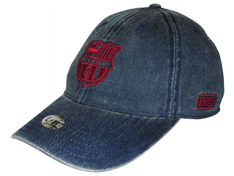 Czapka Z Daszkiem Fc Barcelona Męska Stone Blue