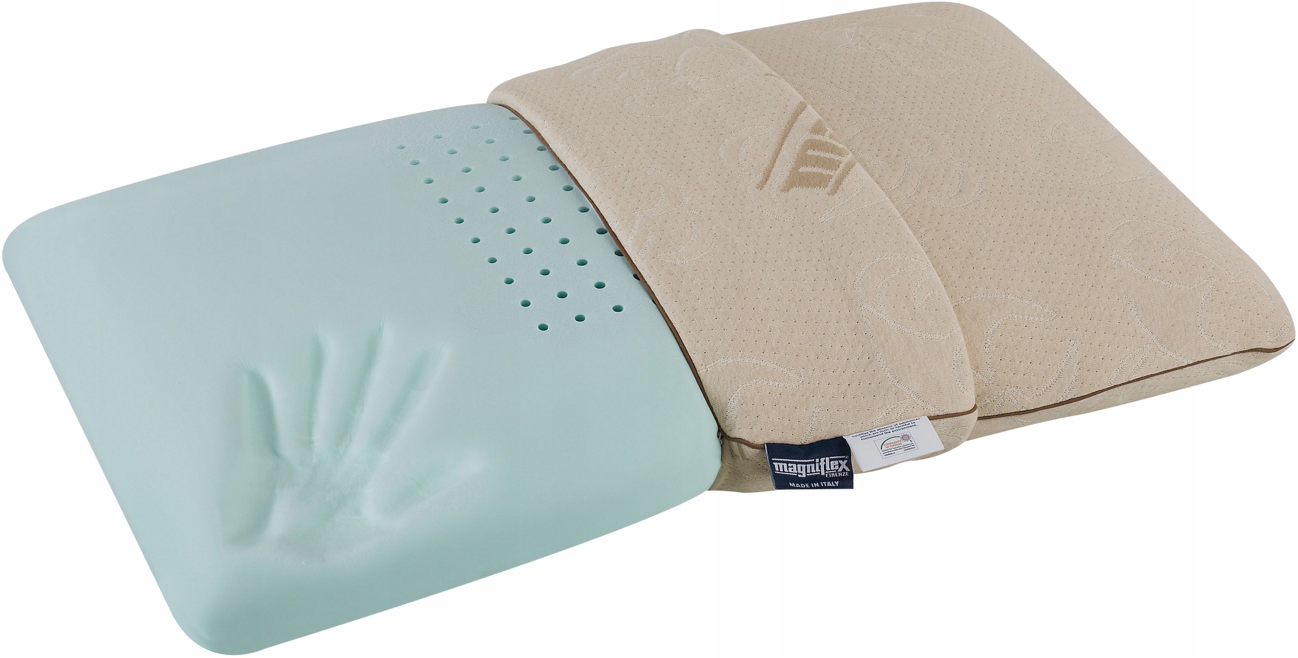 Penový vankúš Magniflex Cotton Deluxe Standard