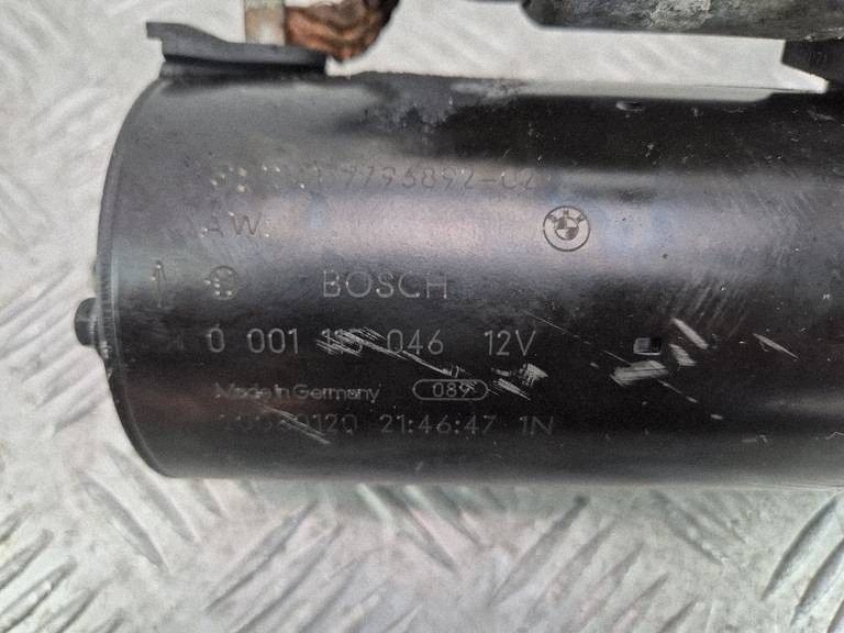 BMW X6 E71 35d starter 0001115046 M57D30 306D5