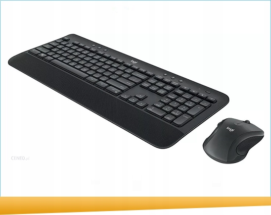 ZESTAW LOGITECH MK545 (KLAWIATURA K545 +MYSZ M510) Rozdzielczość myszy 1000 dpi