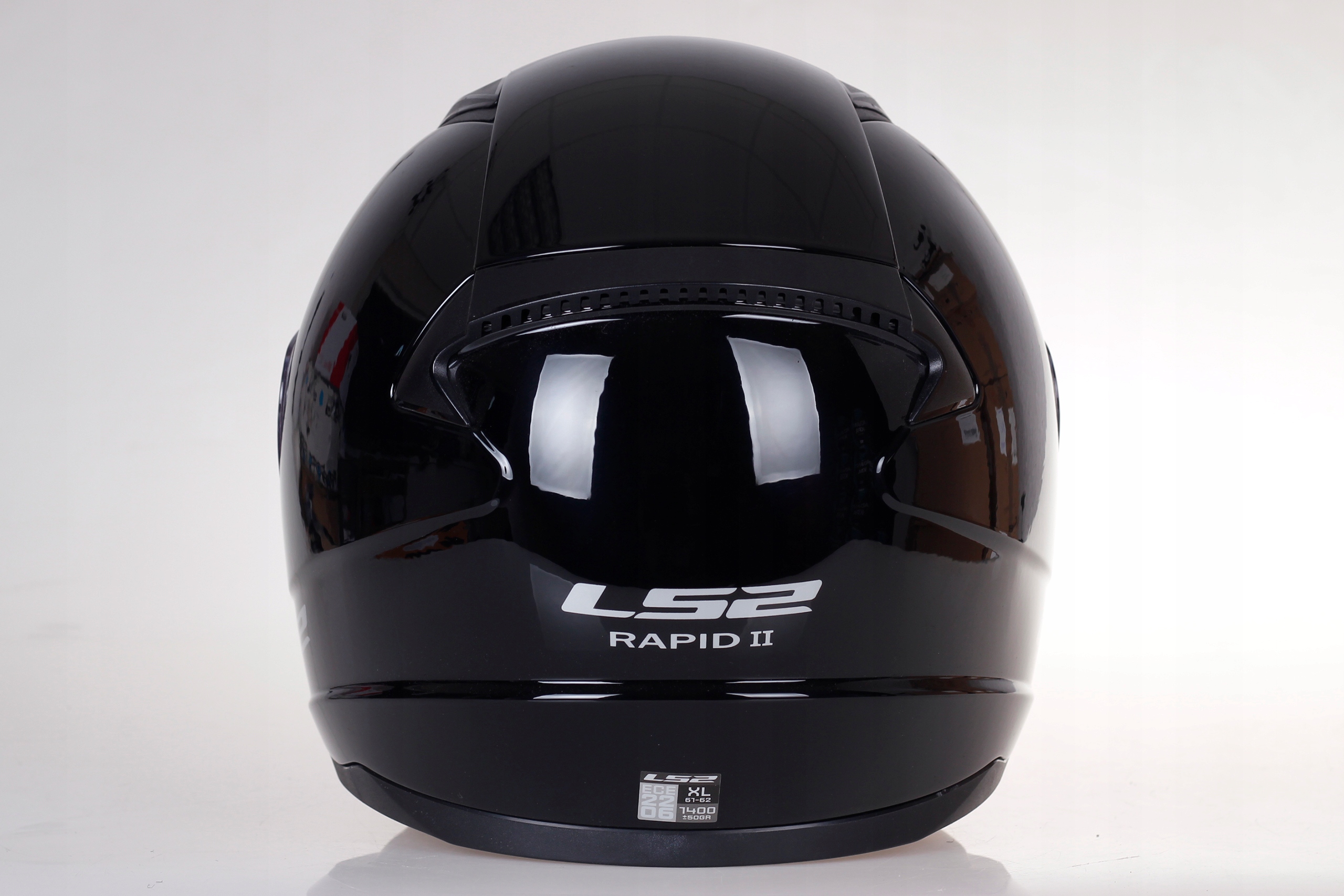 LS2 FF353 RAPID II KASK MOTOCYKLOWY CZARNY POŁYSK SYSTEM PINLOCK ECE 22.06 Waga produktu z opakowaniem jednostkowym 2 kg