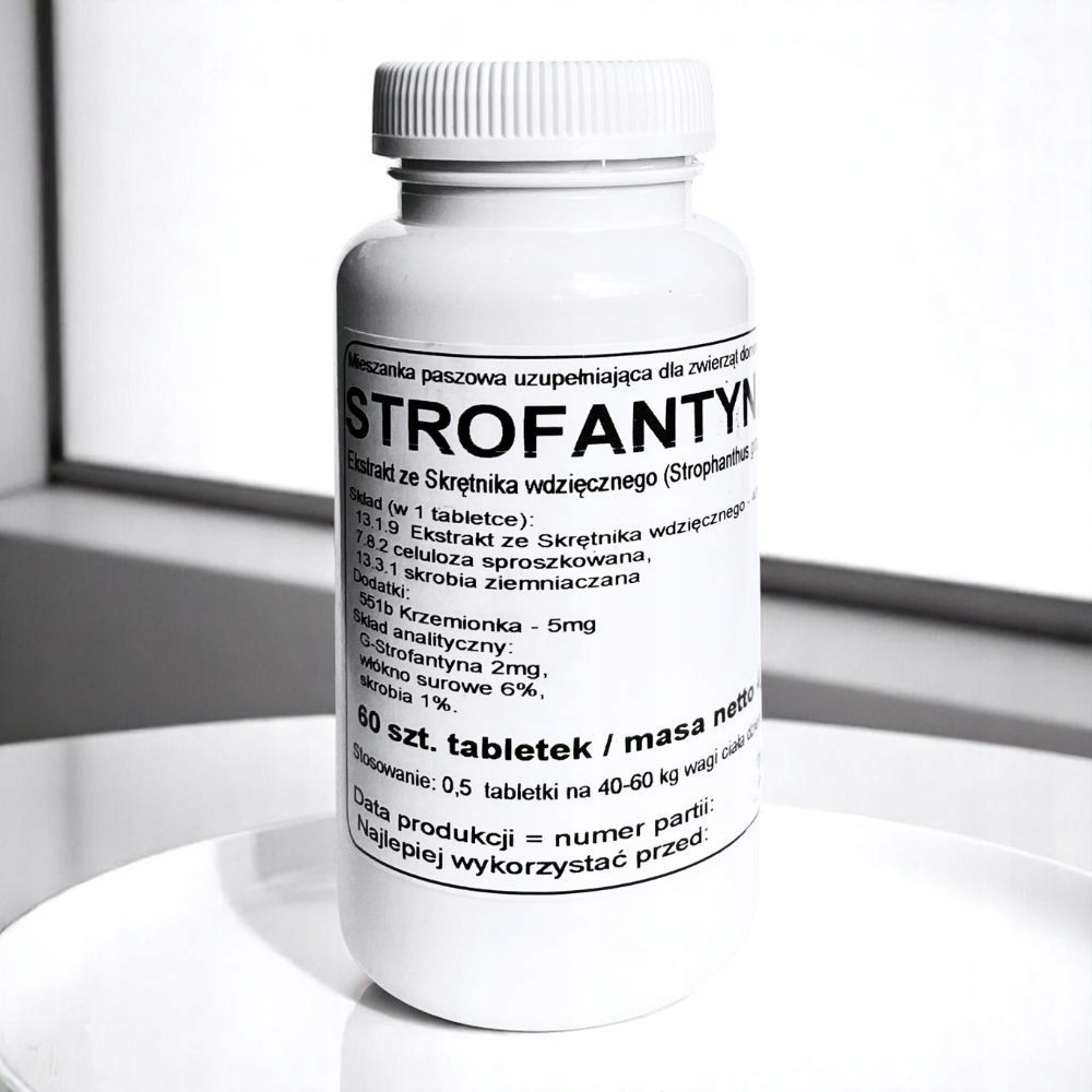 Podkowa Strofantyna Ekstrakt 60 tabletek