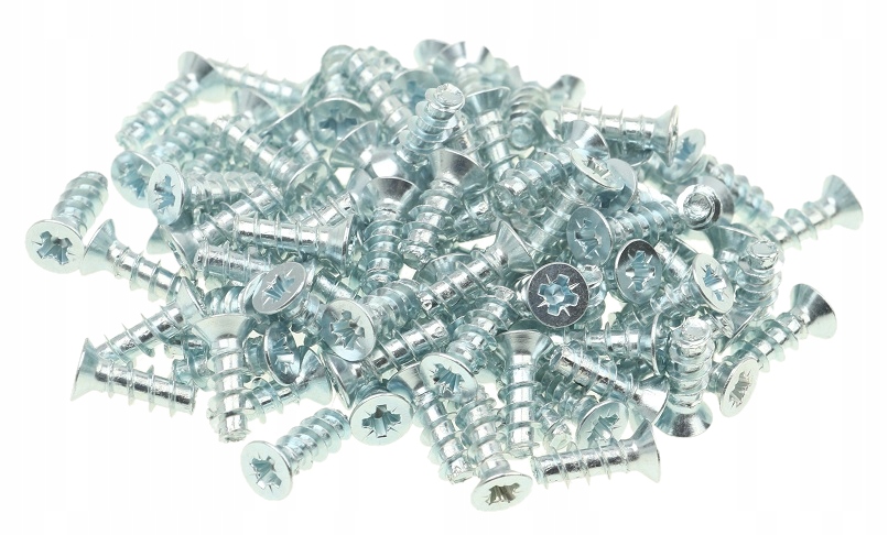 

Wkręty Euro Do Mebli Drewna Zawiasów 5,0 x 16 mm