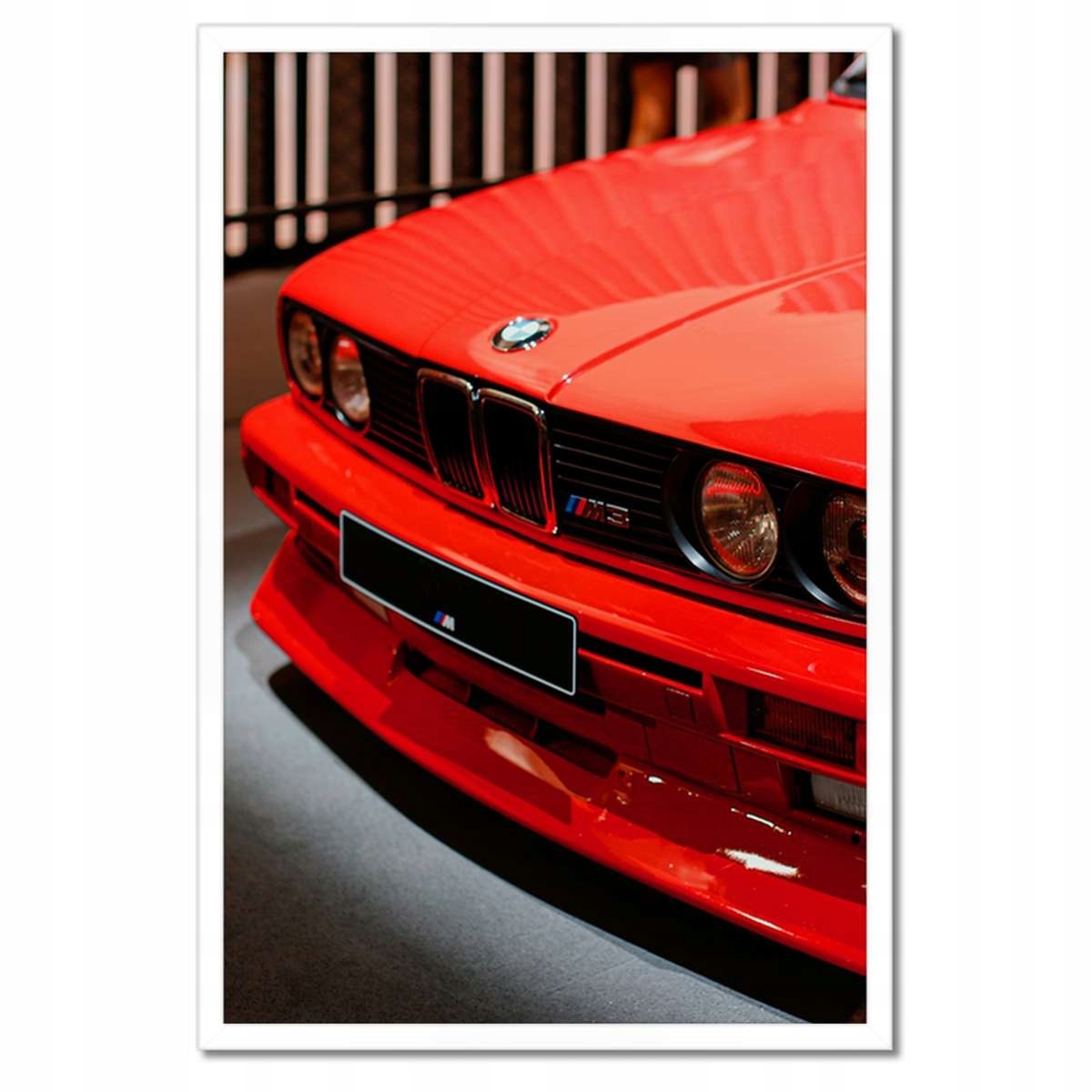 Plakáty v rámu 40x60 Červené Bmw M3 Trojka