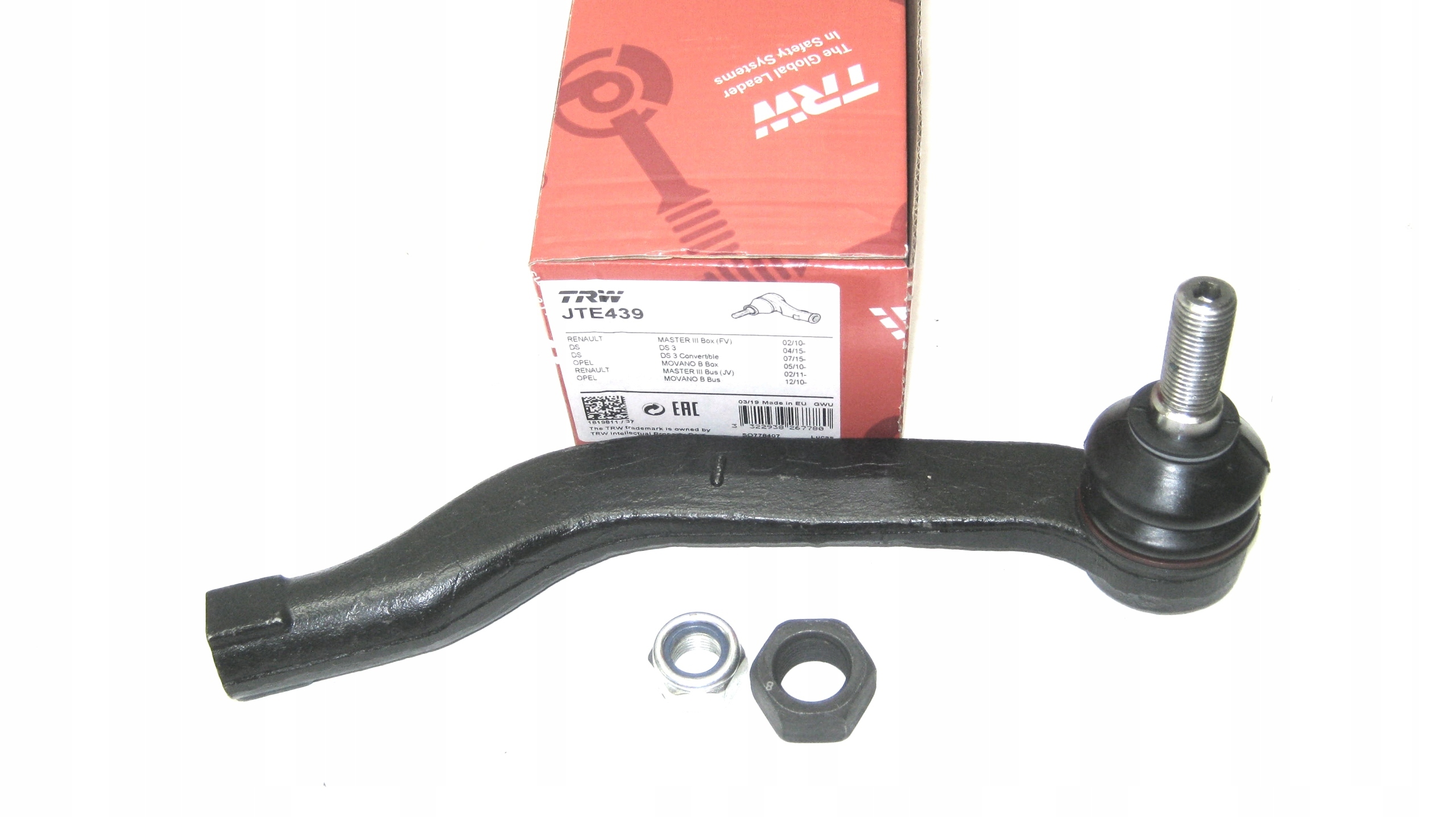 485200780R - НАКОНЕЧНИК ДЖОЙСТИКА MASTER III MOVANO B 10-ПРАВЫЙ