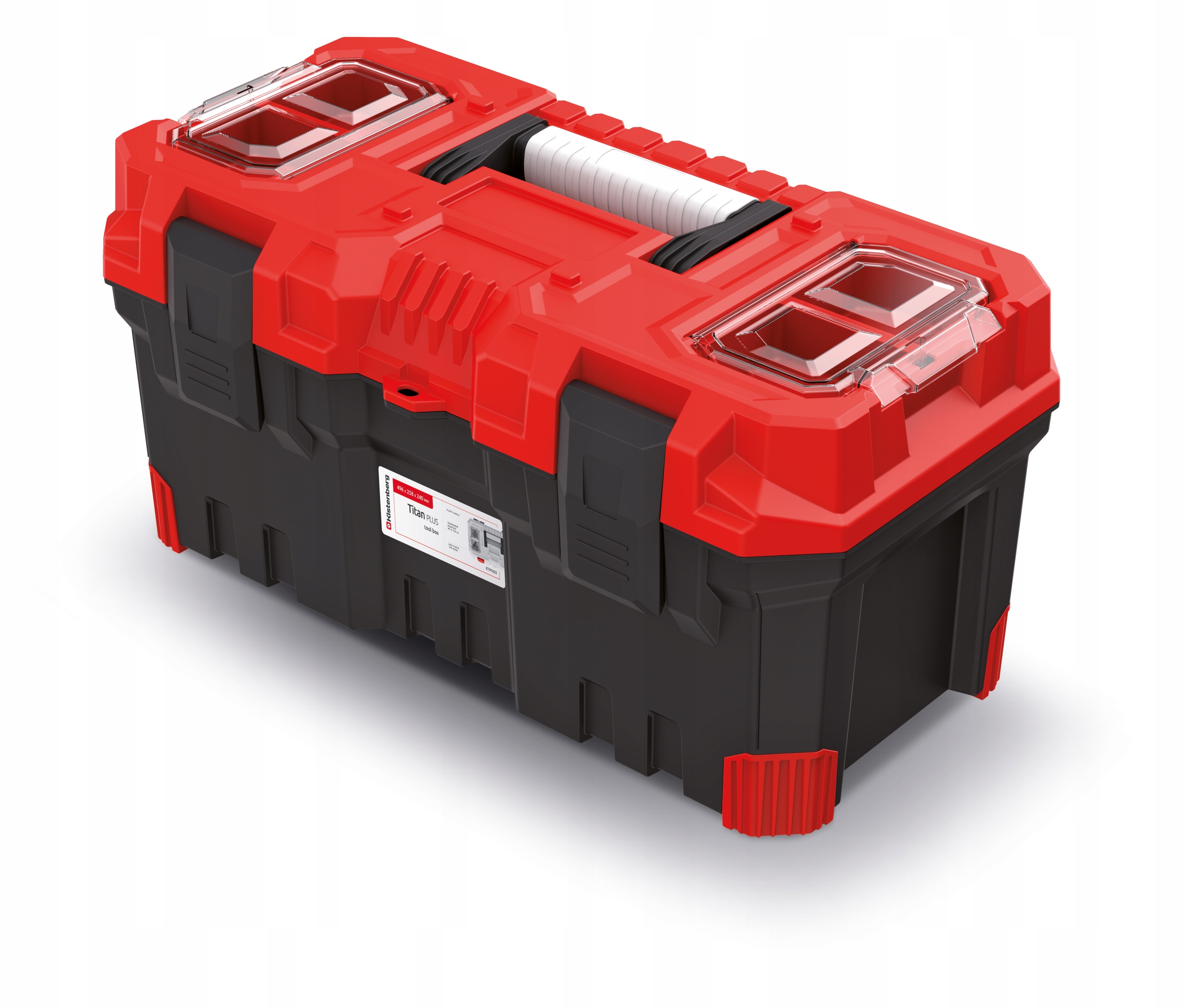 

Skrzynka Narzędziowa Solidna KTIP5025 Red 50x26x24