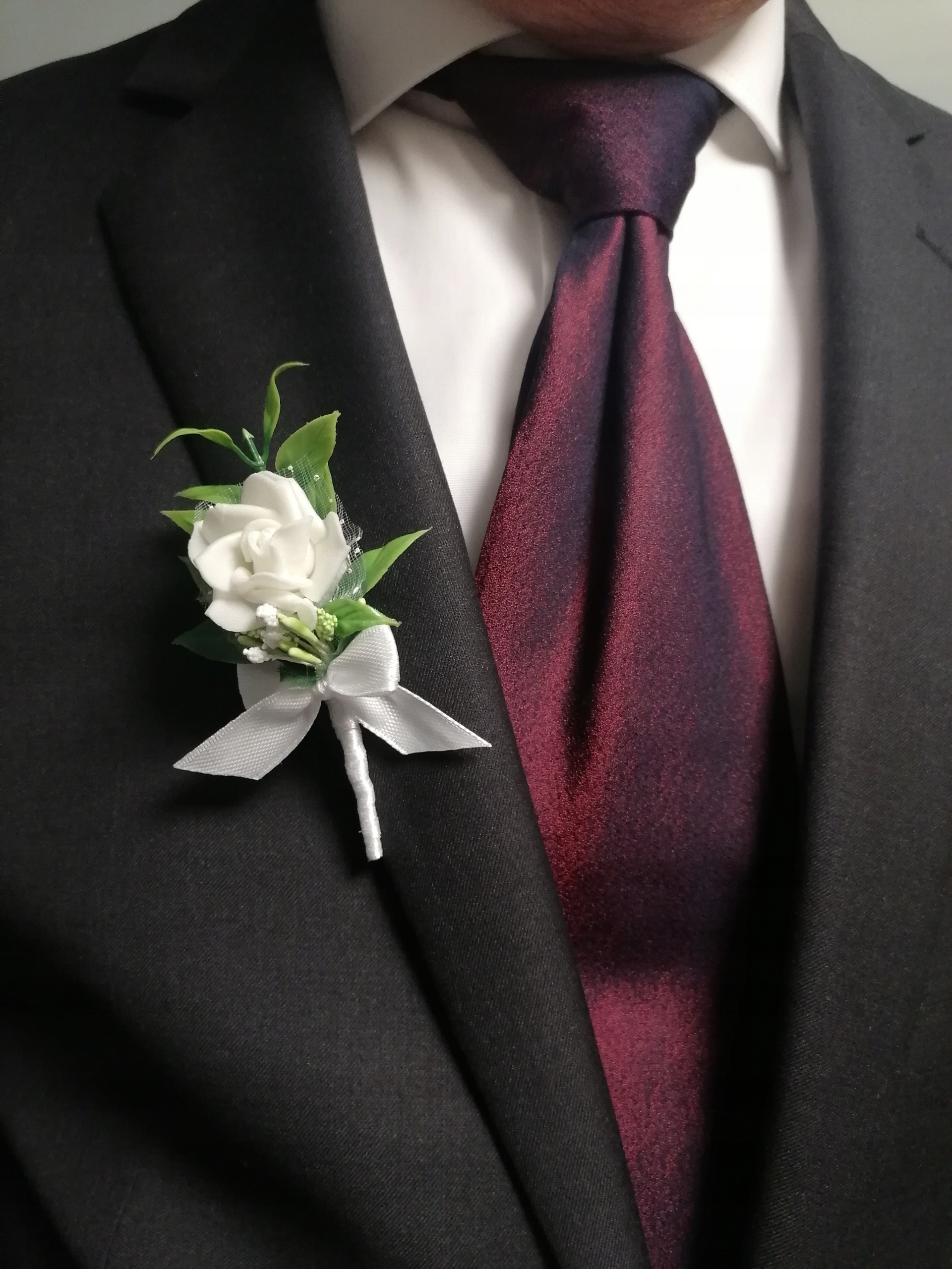 Przypinki ślubne do butonierki kotyliony dla rodziców świadków starostów Marka inny