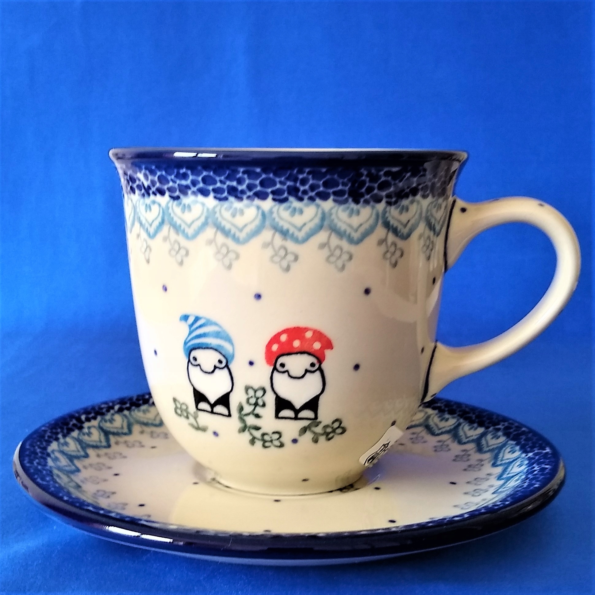 

Filiżanka ze spodkiem 300 ml, Ceramika Bolesławiec