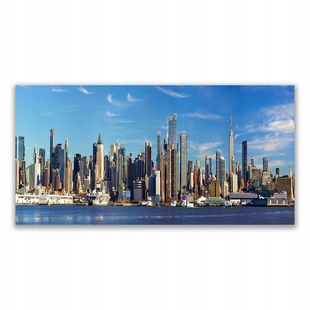 

Obraz akrylowy 120x60 Miasto Drapacze Chmur Domy