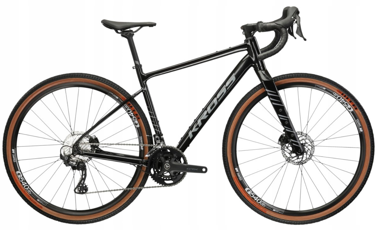 Rower gravel Kross Esker 6.0 GEN2 Shimano Grx rama 19 cali 28" czarny